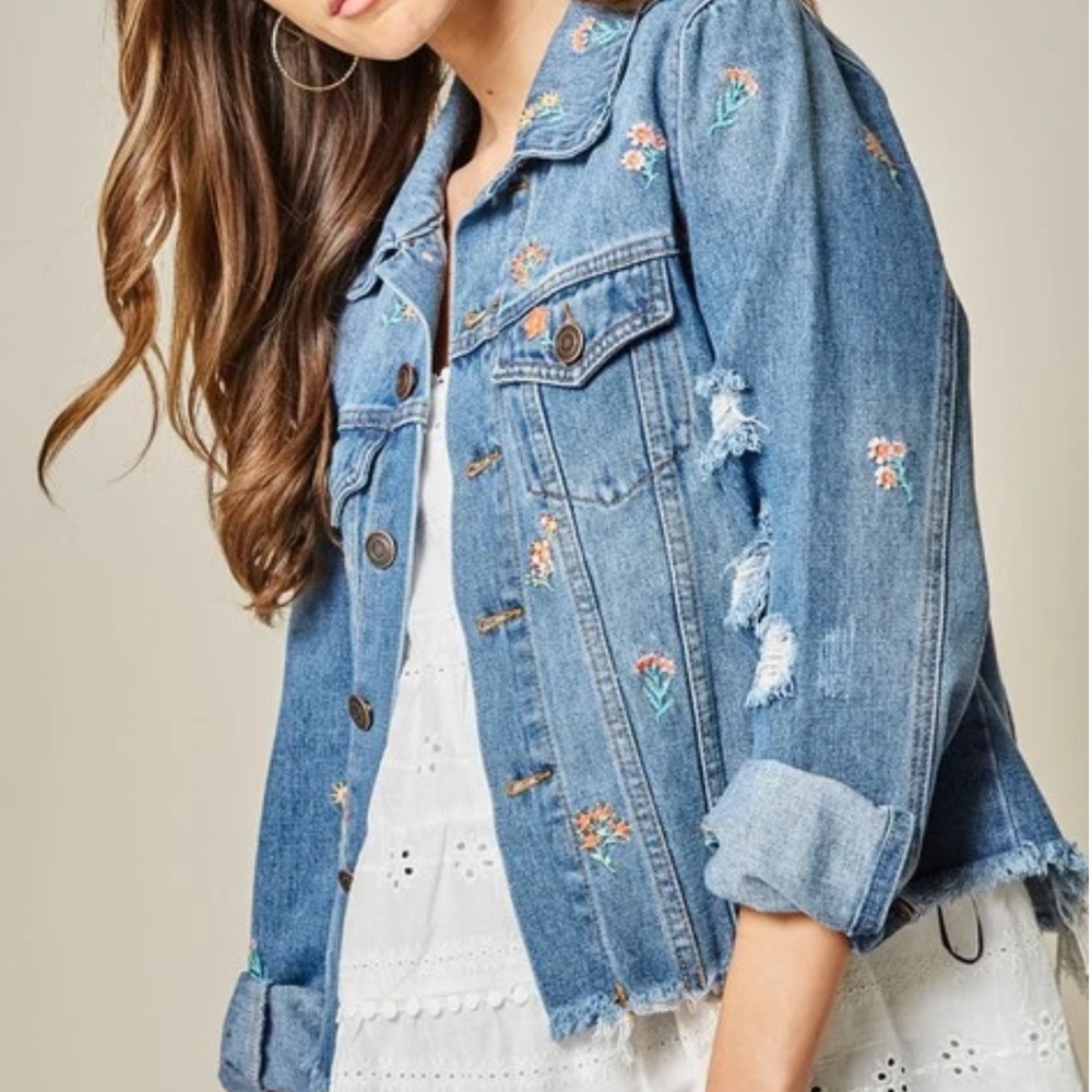Embroidered jacket - Picture 3 of 5